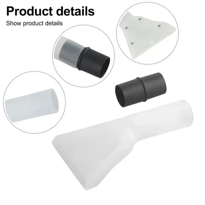 Tête de brosse de nettoyage absorbante transparente pour tapis et canapés