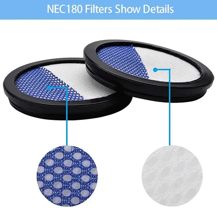 Filtre Eureka pour aspirateur balai sans fil RapidClean Pro NEC180 NEC185 NEC186 NEC190