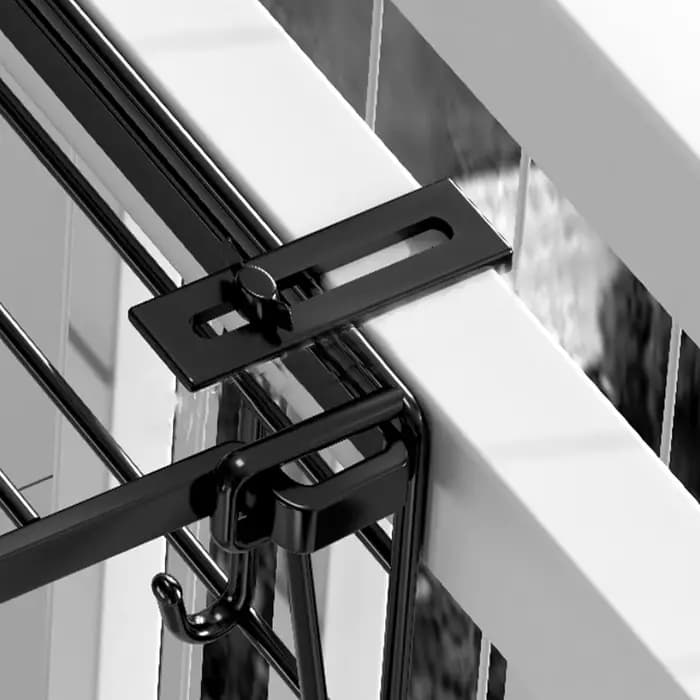 Étendoir à linge pour balustrade de balcon