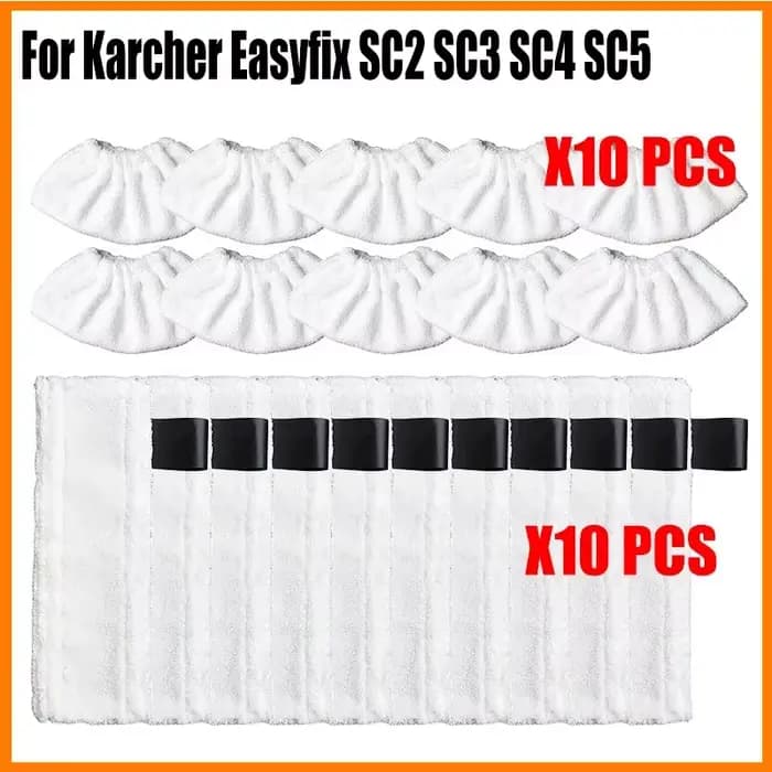 Chiffon de vadrouille pour nettoyeur à vapeur Karcher Easyfix SC2 SC3 SC4 SC5