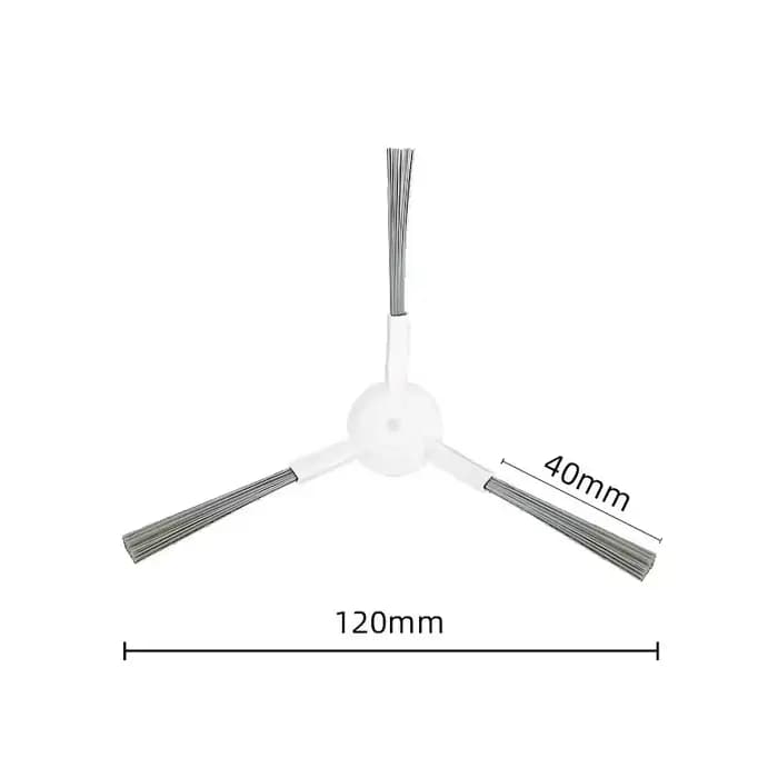 Brosse latérale pourXiaomi Mijia S10+/ S10 plus / B105 / B108CN / B113CN(Self-Cleaning Mop 2 Pro)Omni 1S(B116)/ Mop2 (C102CN) Ro