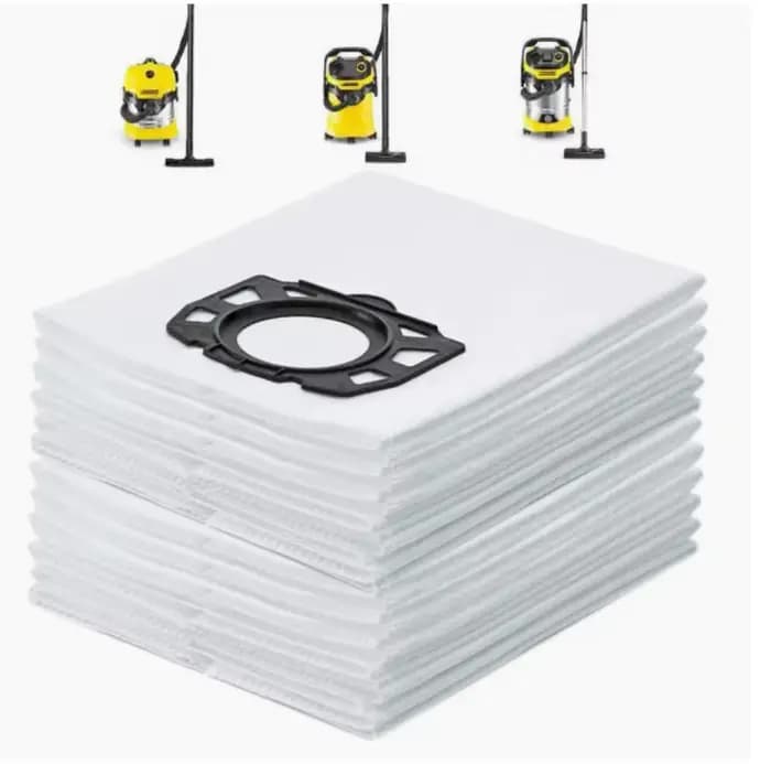 Sacs d'aspirateur pour aspirateur sec et humide Kärcher WD4 WD5 WD6 WD5P WD6P MV4 MV5 MV6