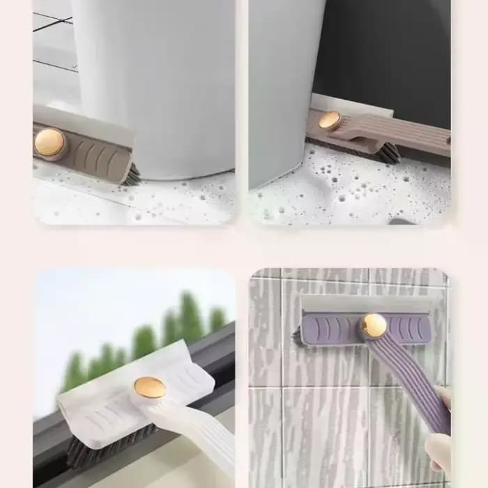 360 ° Brosse de nettoyage de carrelage rotative polyvalente