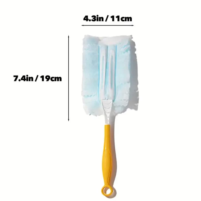 Un paquet de 10 accessoires dépoussiéreurs jetables, compatibles avec Swiffer.