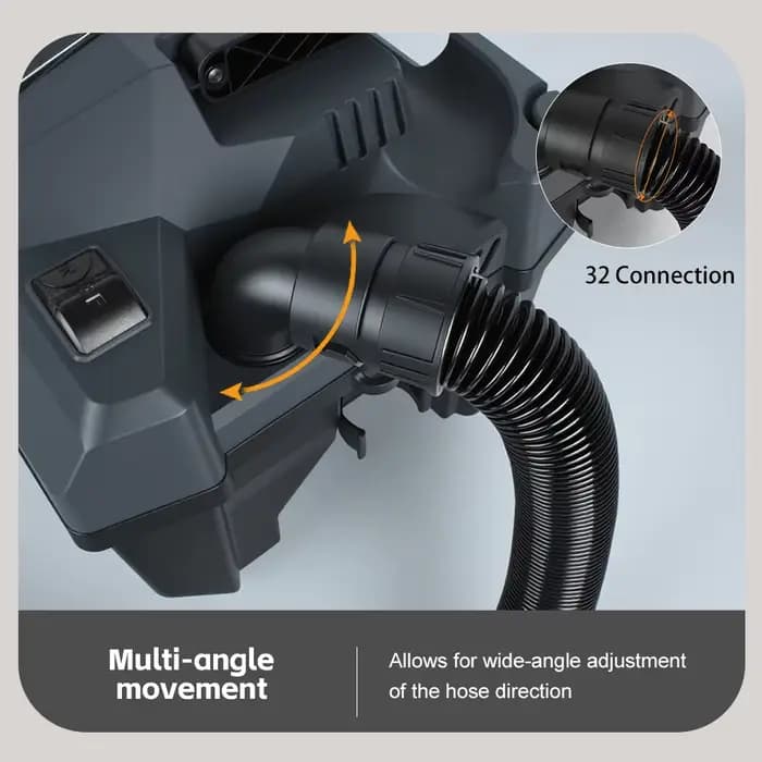 Aspirateur sans brosse 20V pour batterie DeWalt-puente aspiration sans fil Shop Vac extracteur de poussière