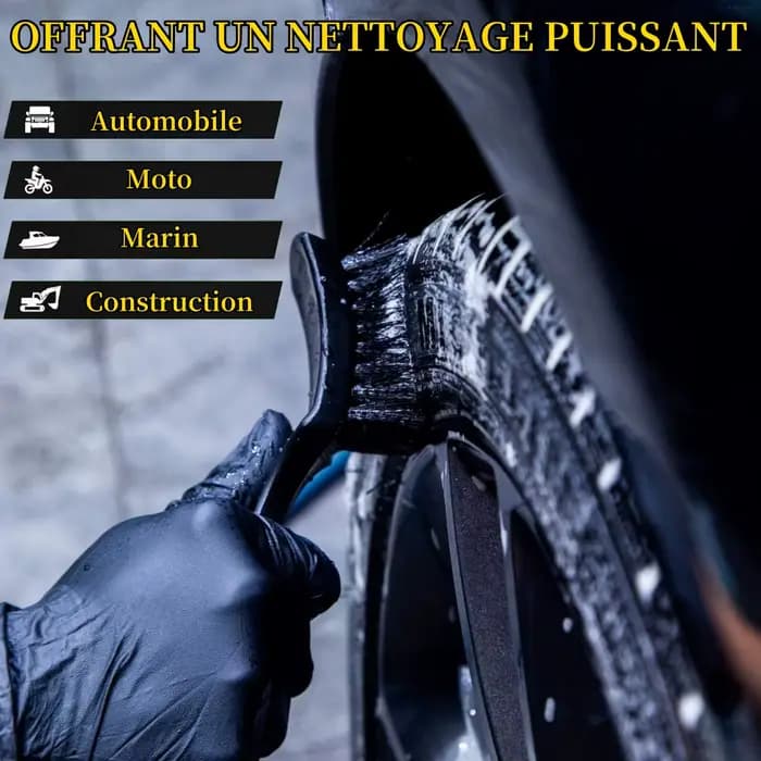 Kit de nettoyage de pneus de voiture