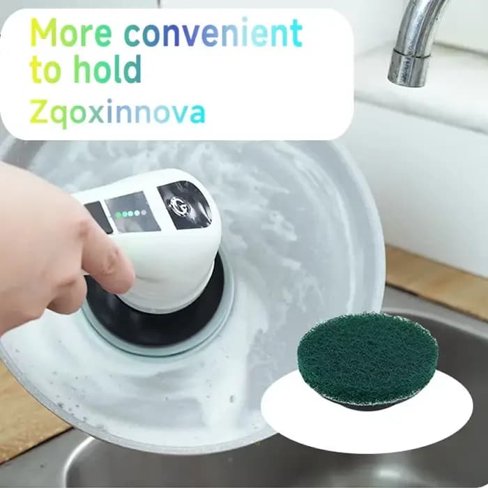 Brosse de nettoyage électrique 7 en 1, épurateur rotatif électrique, outil de nettoyage pour cuisine/salle de bain/salon, brosses à cheveux domestiques