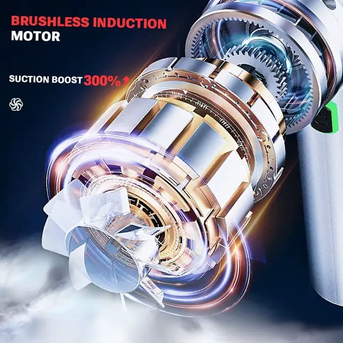 Aspirateur de voiture SZUK 180000 Machine de nettoyage portative sans fil PA pour clavier
