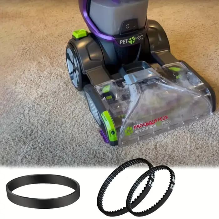 Courroies d'aspirateur de remplacement pour nettoyeur Bissell ProHeat 2X Revolution Pet Pro