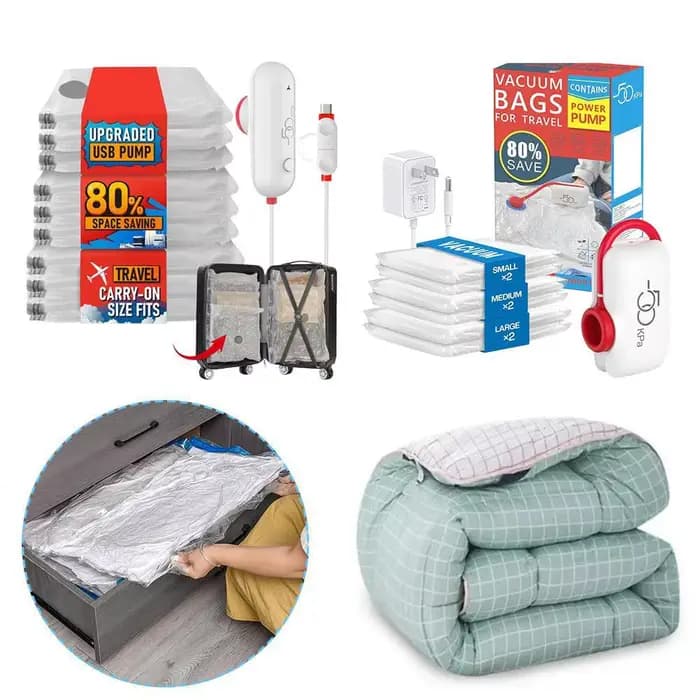 Sacs de rangement sous vide