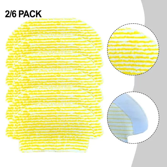 Chiffon de vadrouille lavable et réutilisable pour aspirateur Robot Karcher RCV 3 / RV3