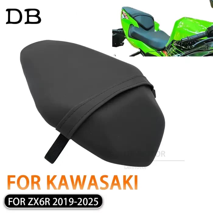 Coussin de siège de passager arrière de moto, accessoires pour Kawasaki ZX-6R/ZX636 ZX6R 636 ZX 6R 2019 2020 2021 2022 2023 2025