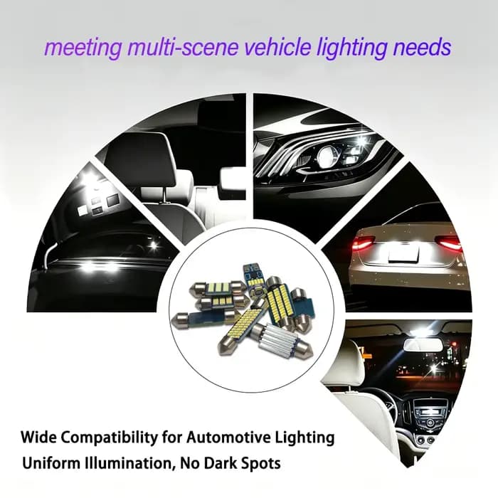 Pour Dacia Jogger 2021-2024 2022 2023 2024 Premium LED lumineuse intérieur dôme carte coffre lumière Kit voiture lampes LED Canbus pas d'erreur
