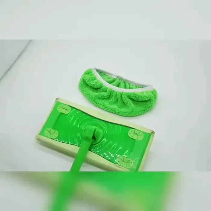 Paquet de 4 tampons de vadrouille en fibres – réutilisables