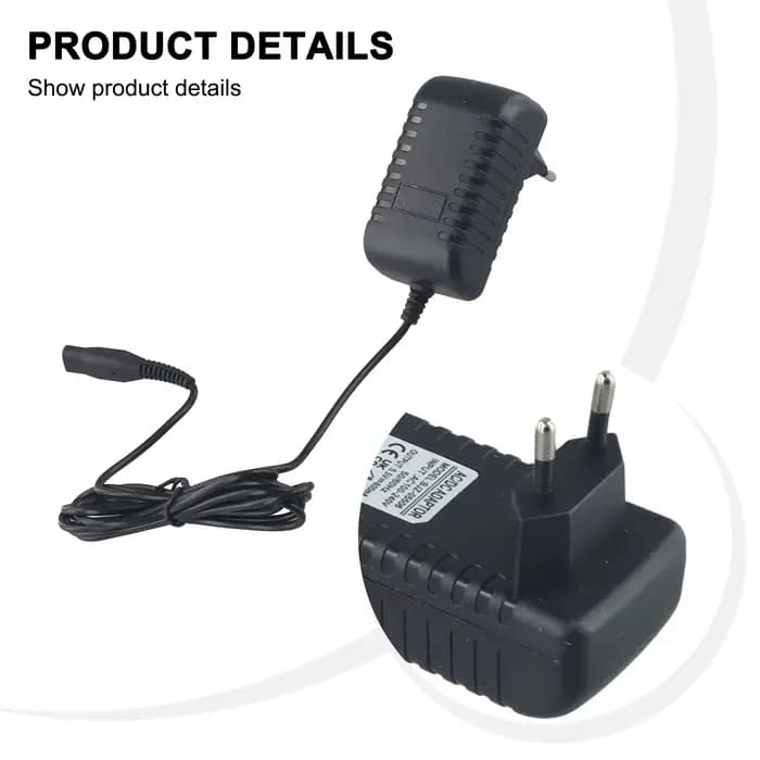 Chargeur d'aspirateur AC 110V-240V 50/60Hz