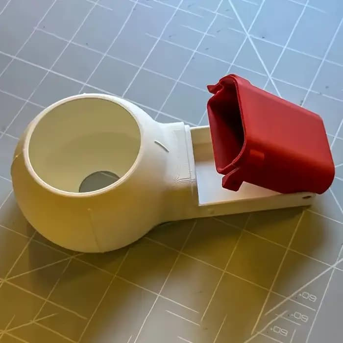 Collecteur de poussière pour perceuse à buse rotative - Conception inclinable