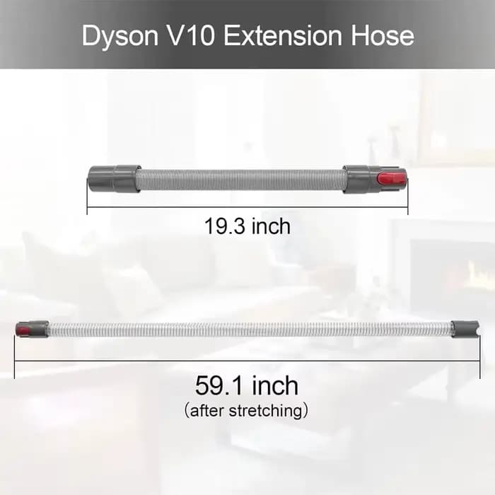 Tuyau d'extension Flexible pour aspirateur Dyson V7 V8 V10 V11 V15
