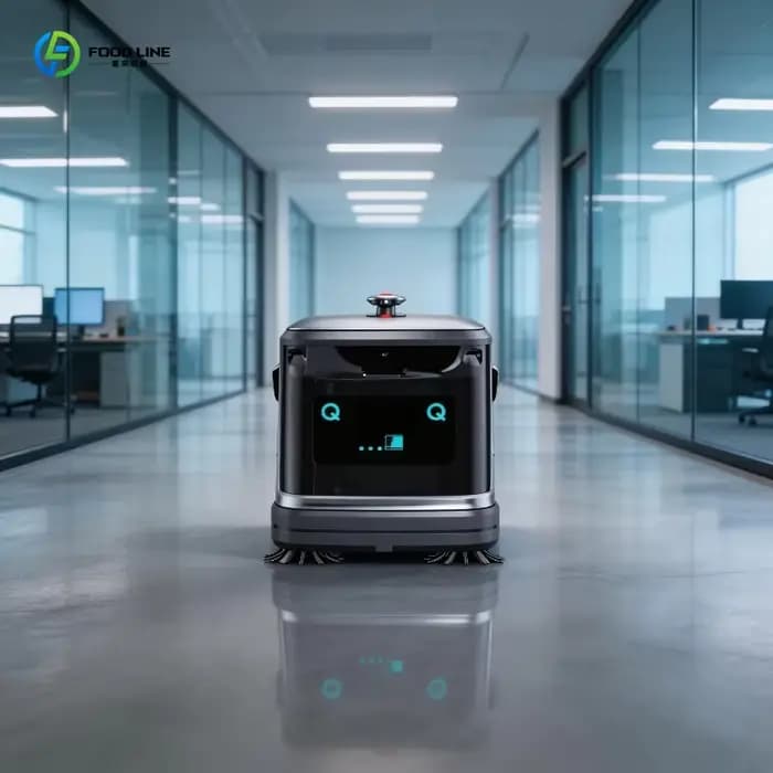 Nettoyeur de sols commercial haute performance personnalisé avec fonction de navigation LiDAR pour hôtels