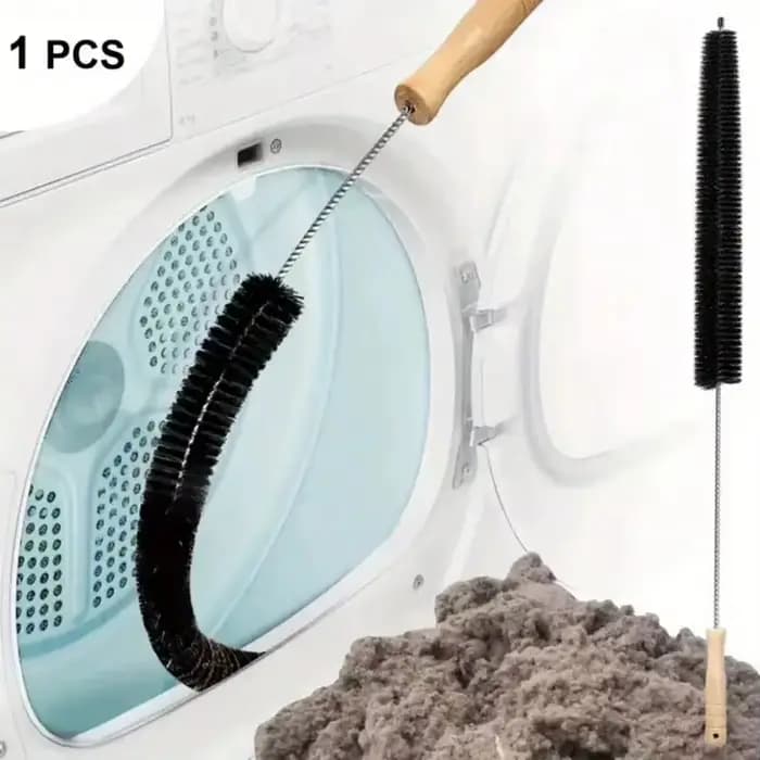 Kit de nettoyage des conduits de sèche-linge avec brosse anti-peluches pour nettoyer efficacement
