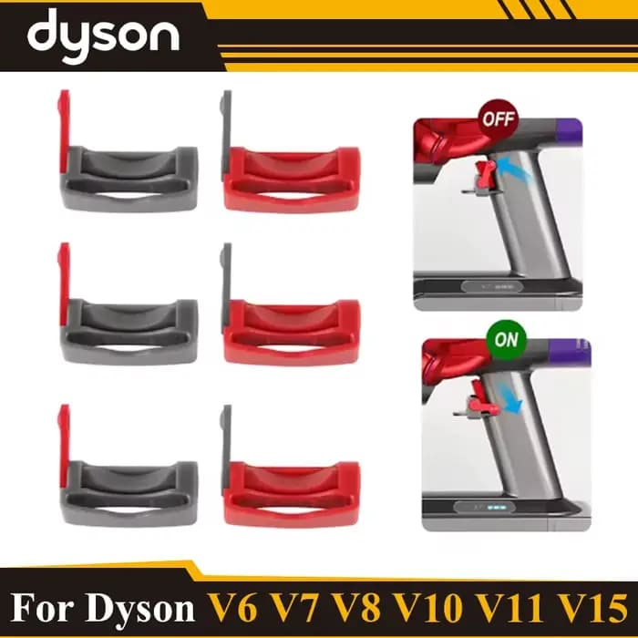 Bouton de commutation pour aspirateur Dyson V6