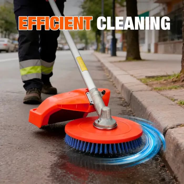 Brosse de nettoyage pour tondeuse à gazon de 25 cm