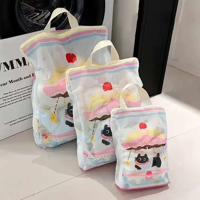 Sac à linge chat dessin animé sacs