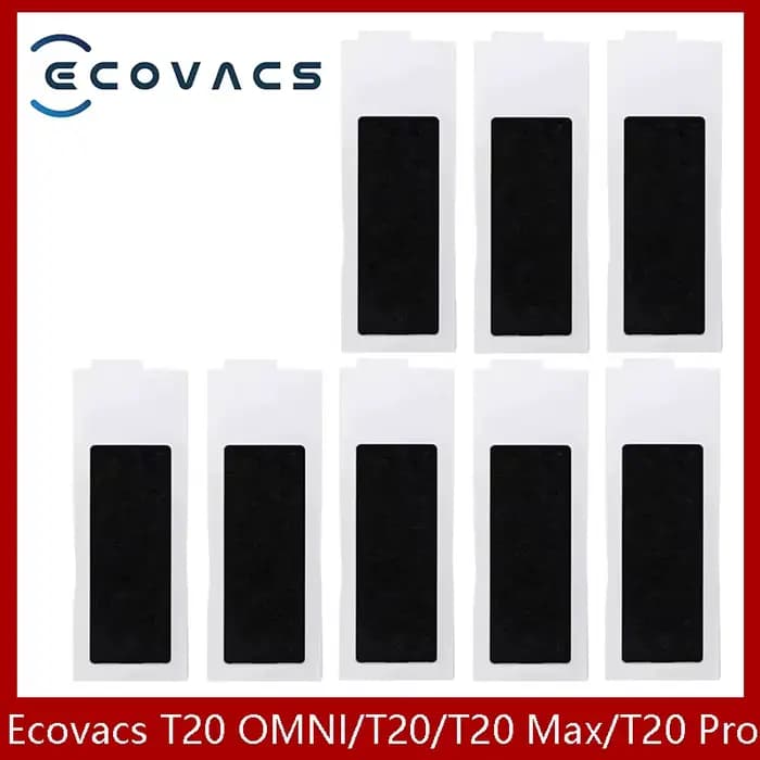 Ecovacs T20 OMNI/T20/T20 Max/T20 Pro accessoires brosse latérale principale vadrouille tissu filtre HEPA sac à poussière pièces de rechange