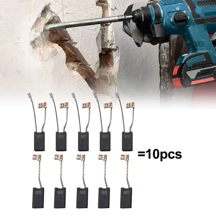 Brosses en carbone pour perceuse Bosch, outil électrique, non utilisé, non ouvert, non endommagé, GBH 5-40, DCE GSH 5-CE GSH 5 E GBH 5-40 DE, 10 pièces