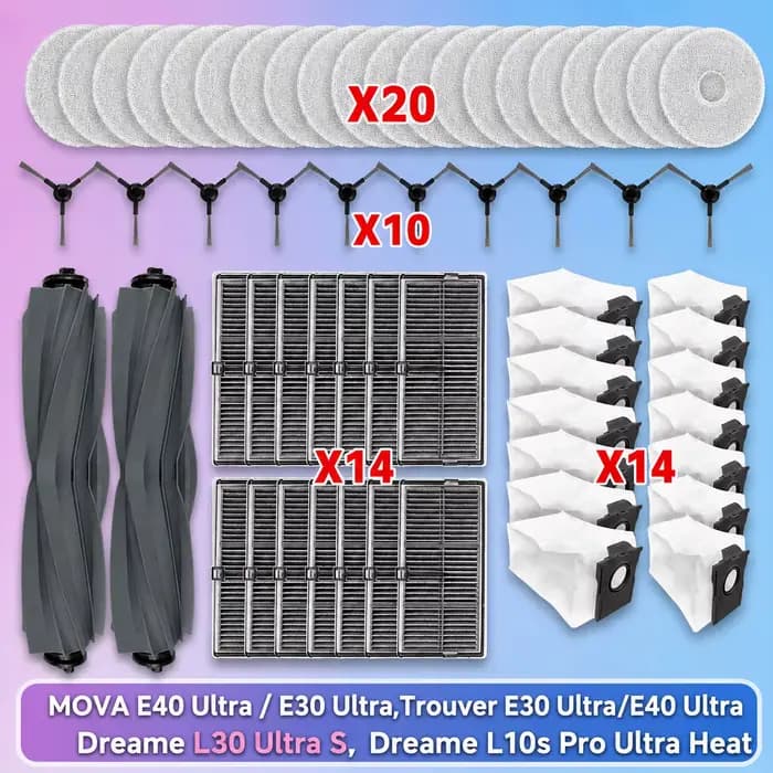 Compatible avec Mova E40 Ultra/Mova E30 Ultra