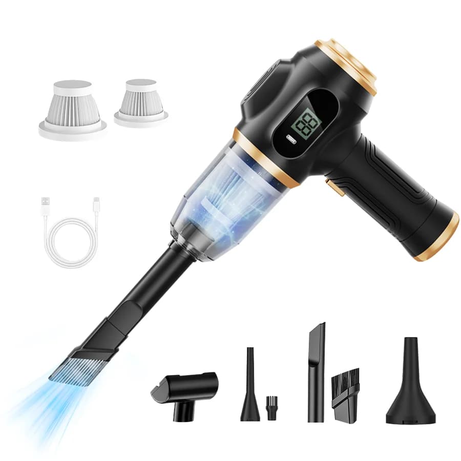 BELIBUY 15000PA aspirateur à main sans fil appareil ménager aspirateur de voiture Portable forte asp