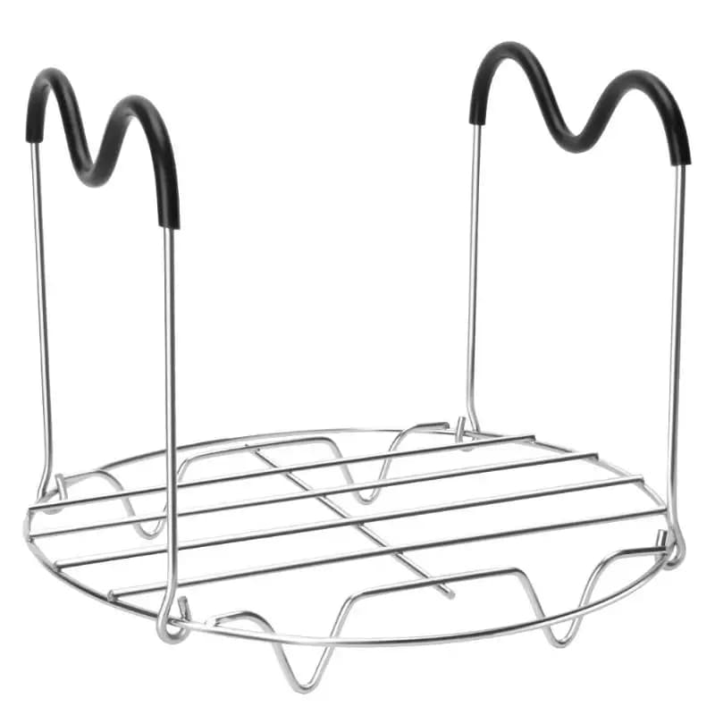 1 support pour cuiseur vapeur résistant à la chaleur avec fond antidérapant, outil de cuisine sûr, a