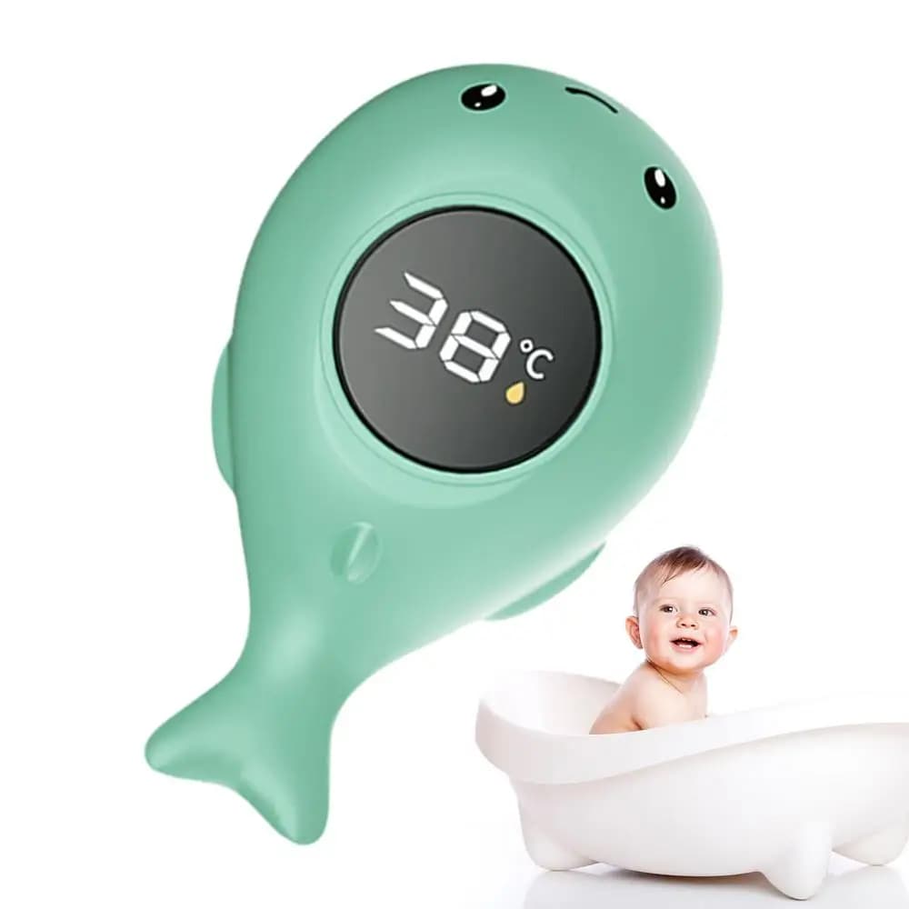 Thermomètre de bain numérique LED pour bébé, jouet flottant de sécurité, thermomètres de baignoire,