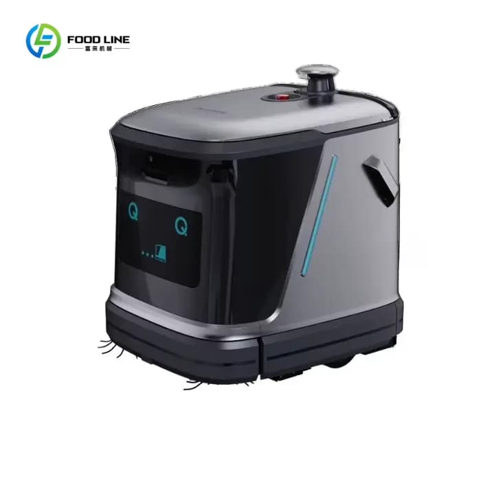 Robot de nettoyage intelligent commercial avec recharge automatique, fonction anti-collision, nettoy