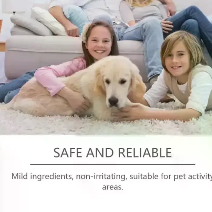 Poudre désodorisante pour tapis, éliminateur d'odeurs d'animaux, nettoyant pour tapis, sans danger p
