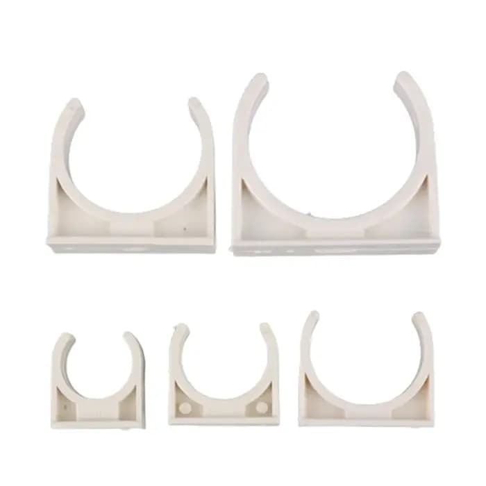 10 pièces PVC16 20 25 32 40 50mm collier de serrage de tuyau d'eau Support de tuyau en PVC système d