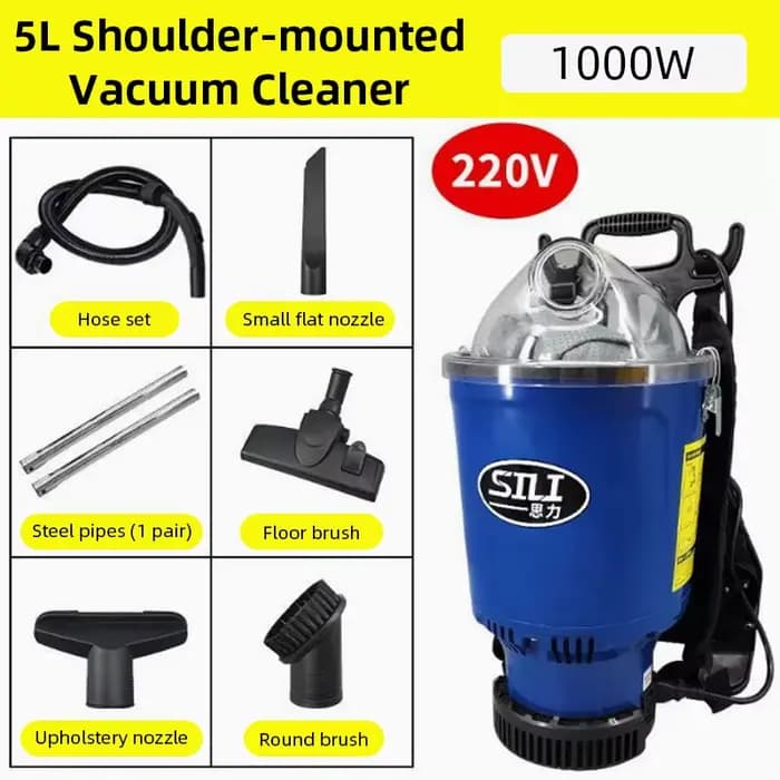 Aspirateur Commercial à dos 220V, forte aspiration, Portable, industriel, pour hôtel, cinéma, bureau