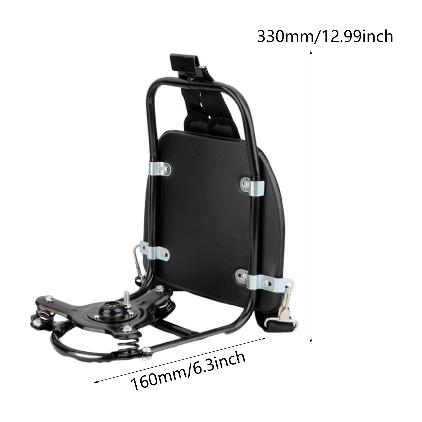 Système de sac à dos de débroussailleuse avec Base triangulaire, accessoires robustes, support de to