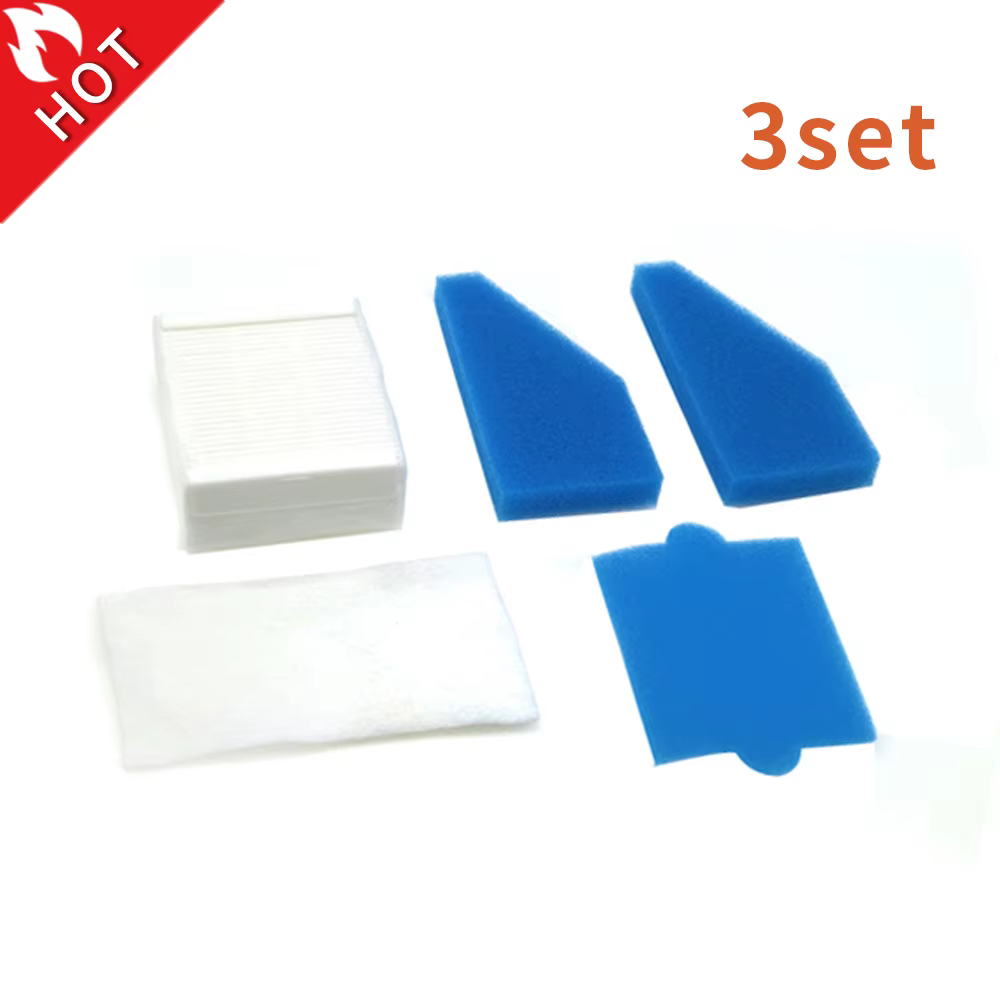Ensemble de 3 filtres adaptés aux aspirateurs Thomas Aqua + Multi Clean X8, eau + animaux domestique