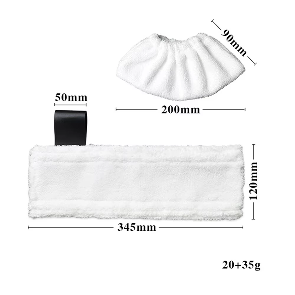 Tampon de nettoyage en tissu pour vadrouille à vapeur, accessoires de remplacement pour Karcher Easy
