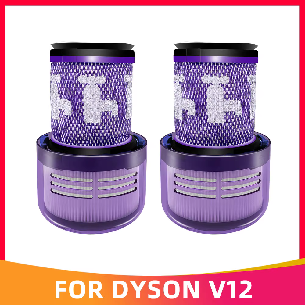 Compatible pour Dyson V12 Detect Slim SV20, SV26, SV30, SV34, SV35, SV46 filtre HEPA, pièces de rech