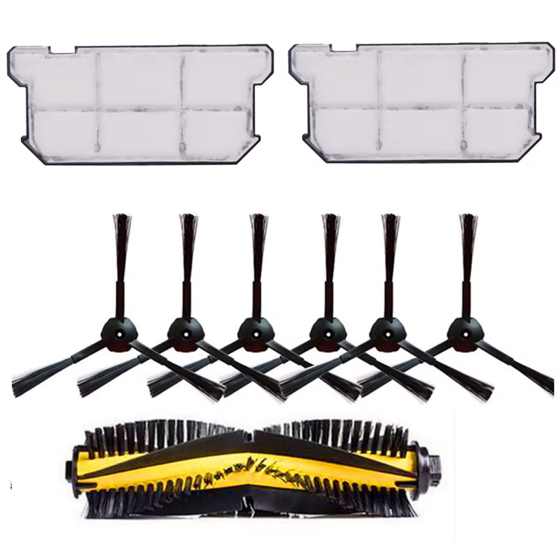 Pièces de rechange pour aspirateur Robot Chuwi ilife V7S V7 V7S Pro, brosses latérales, filtre Hepa,
