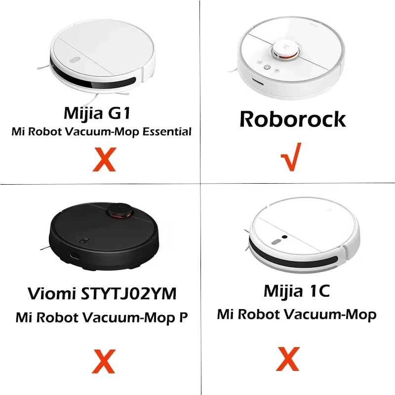 Pièces de rechange pour Xiaomi Roborock S5 Max, MaxV Dock, Pure S50, S51, S55 Dock, S60, Xiaowa E25,