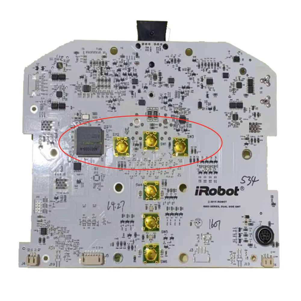 Carte mère de remplacement pour aspirateur iRobot Roomba série 500 600, circuit imprimé avec fonctio