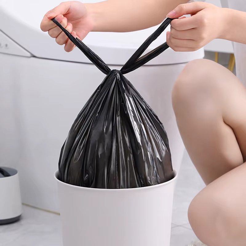 Sacs poubelles jetables, grand sac poubelle, poubelle, boîte de rangement, support poubelle, cuisine
