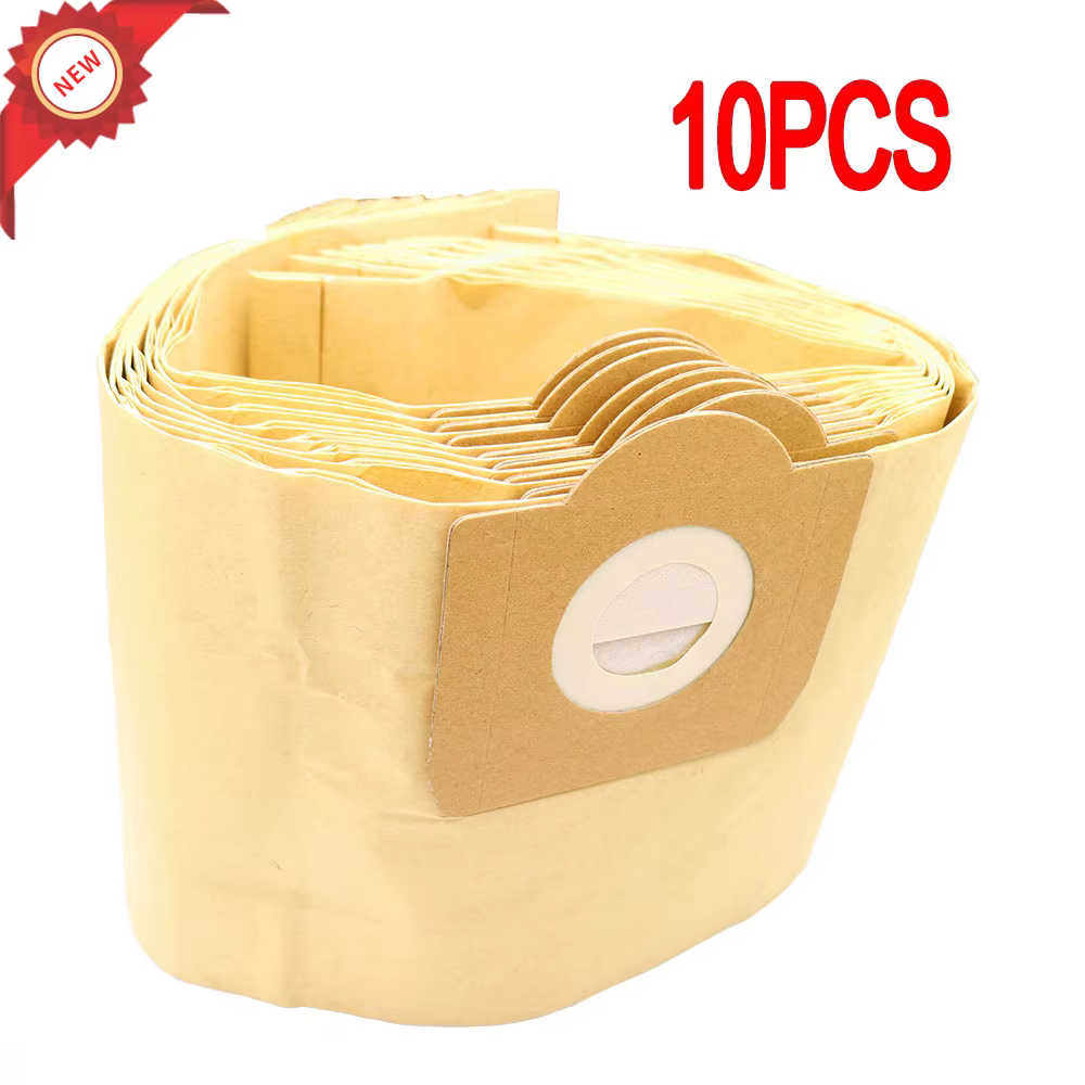 Sacs à poussière filtre pour aspirateur Karcher MV3 WD3 WD3200 WD3300 A2204 A2656, sacs en papier po