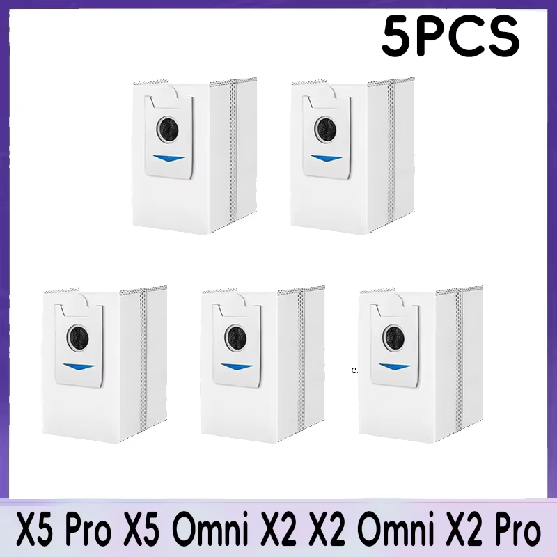 Sacs à poussière pour aspirateur Robot Ecovacs Debot X5 Pro/ X5 Omni X2/X2 Omni/X2 Pro, accessoires,