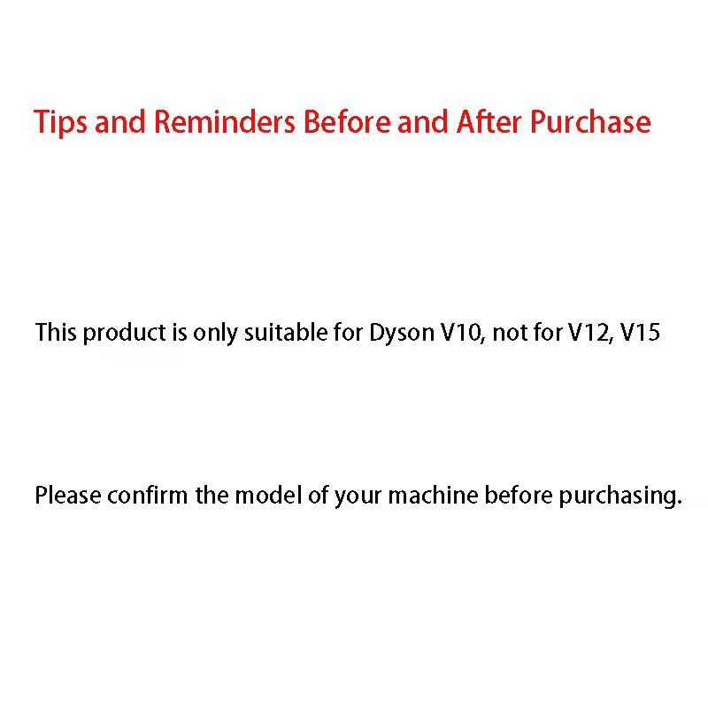 Accessoires pour aspirateur Dyson V10 SV12 Cyclone Animal, nettoyage Total absolu, filtres de rempla