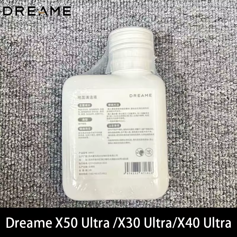 Solution de nettoyage originale Dreame 200ml pour Dreame L40S Pro/X50 Ultra /X30 Ultra/X40 Ultra, fl