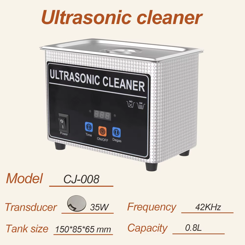 Nettoyeur à ultrasons professionnel, équipement sonique, pièces de moteur en métal, dégraissant d'hu