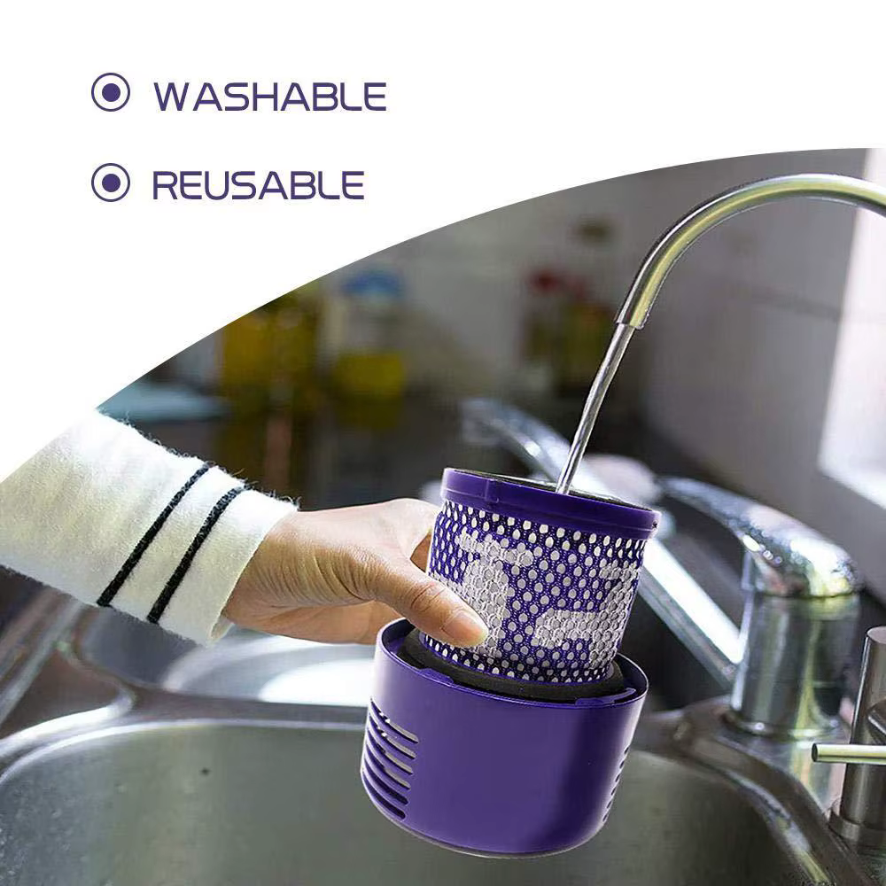 Grande unité de filtre lavable pour aspirateur sans fil Dyson V10 Sv12 Cyclone Animal Absolute Total